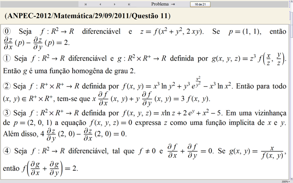 © 2002-2012, Matemtica para Gregos & Troianos - Exames ANPAD/ANPEC/POSCOMP